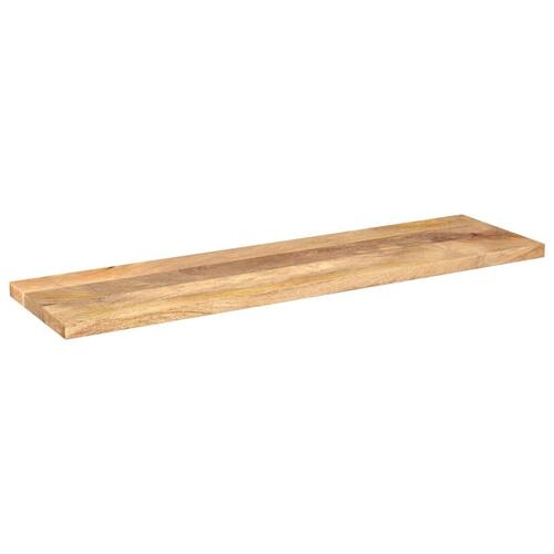 Bordplade 120x40x2,5 cm rektangulær massivt mangotræ