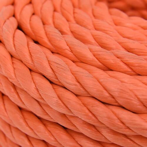 Arbejdsreb 20 mm 50 m polypropylen orange