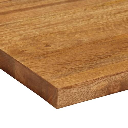 Bordplade 80x50x2,5 cm rektangulær massivt mangotræ