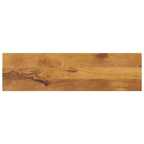 Bordplade 120x40x2,5 cm rektangulær massivt mangotræ