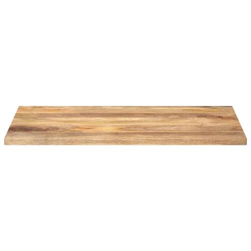 Bordplade 120x60x2,5 cm rektangulær massivt mangotræ
