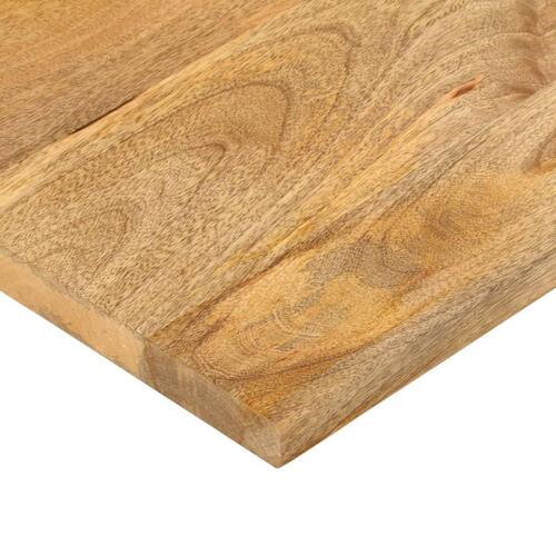 Bordplade 120x60x2,5 cm rektangulær massivt mangotræ