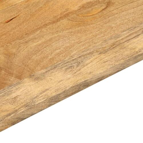 Bordplade 120x60x2,5 cm rektangulær massivt mangotræ