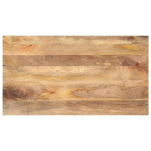 Bordplade 100x60x3,8 cm rektangulær massivt mangotræ