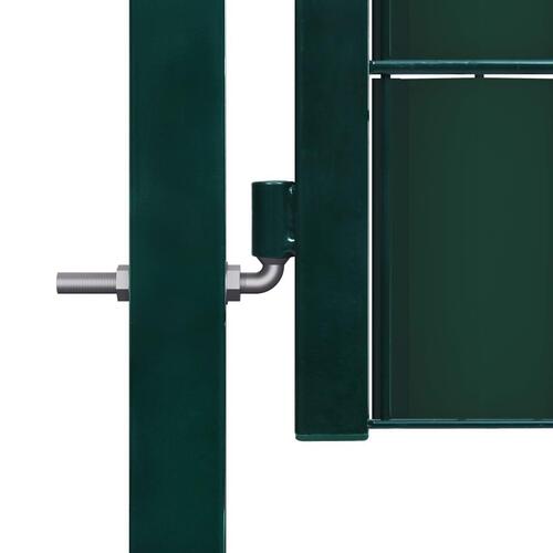 Hegnslåge 100x204 cm PVC og stål grøn