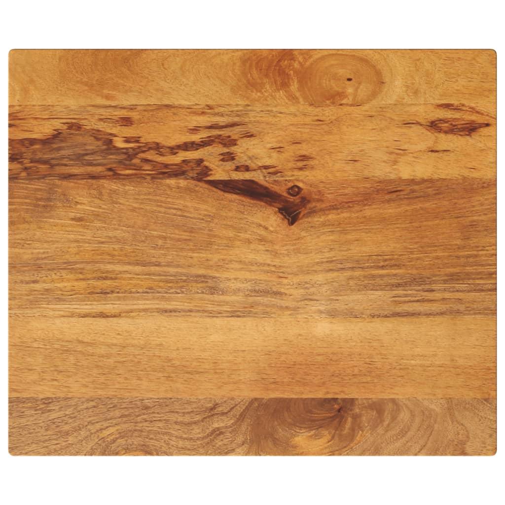 Bordplade 60x50x3,8 cm rektangulær massivt mangotræ