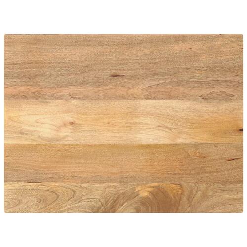 Bordplade 80x70x3,8 cm rektangulær massivt mangotræ