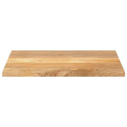 Bordplade 80x70x3,8 cm rektangulær massivt mangotræ