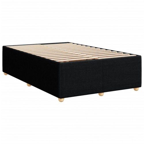 Sengeramme 120 x 190 cm i sort stof