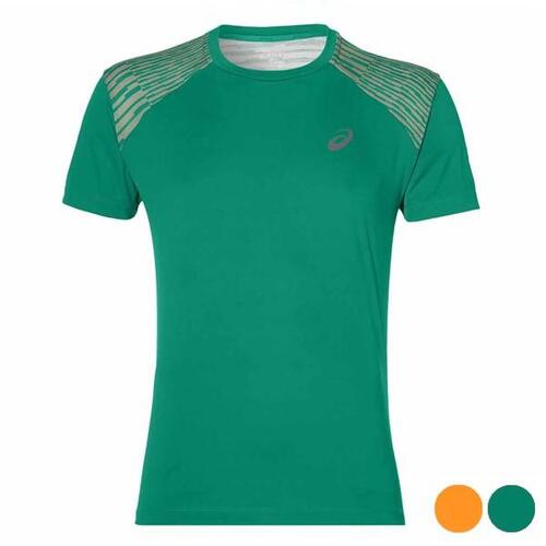Kortærmet T-shirt til Mænd Asics fuzeX TEE Grøn M