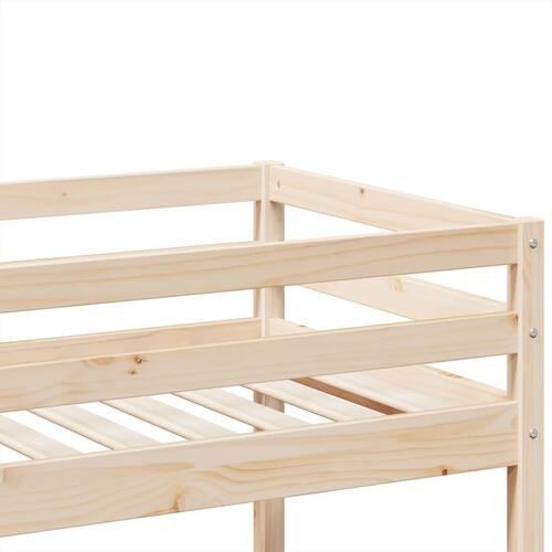 Køjeseng 90x190 cm massivt fyrretræ