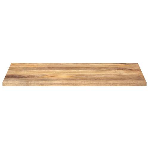 Bordplade 110x60x3,8 cm rektangulær massivt mangotræ