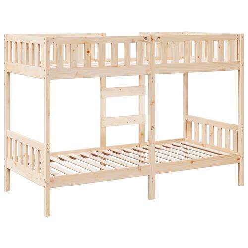 Køjeseng 80x200 cm massivt fyrretræ