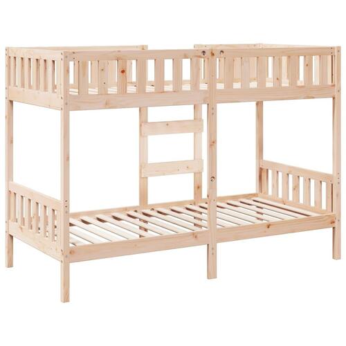 Køjeseng 90x200 cm massivt fyrretræ