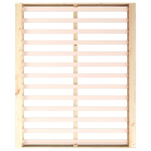 Sengeramme 180x200 cm Super King massivt træ