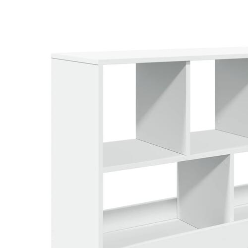 Rumdeler 100x33x94,5 cm konstrueret træ hvid