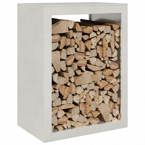 Brændestativ 60 × 40 × 80 cm - rustfrit stål