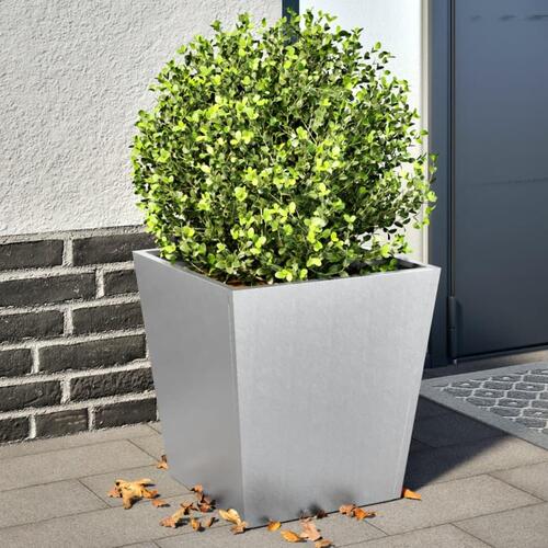 Plantekrukker 2 stk. 40x40x40 cm galvaniseret stål