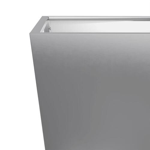 Plantekrukker 2 stk. 40x40x40 cm galvaniseret stål