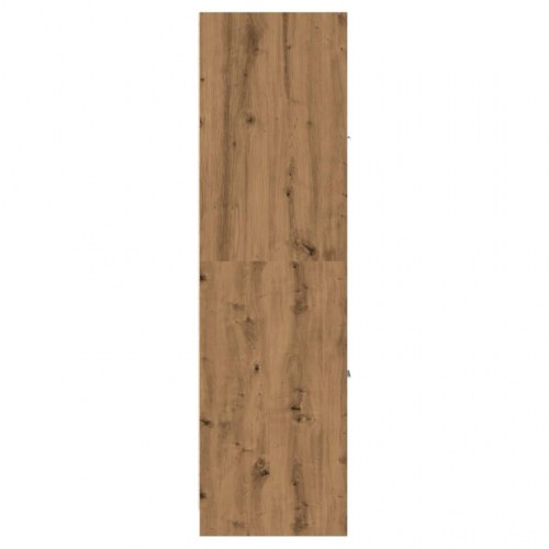 Apotekerskab i kunstig eg 30 × 41 × 144,5 cm - konstrueret træ