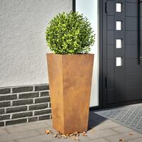 Havekrukke 35x35x75 cm i vejrbestandigt stål