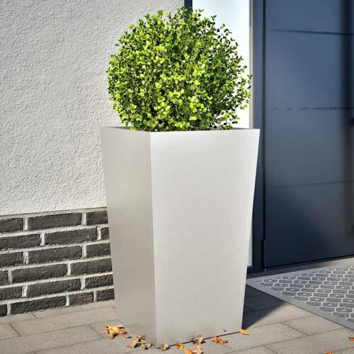 Plantekasser 2 stk. 45x45x75 cm rustfrit stål