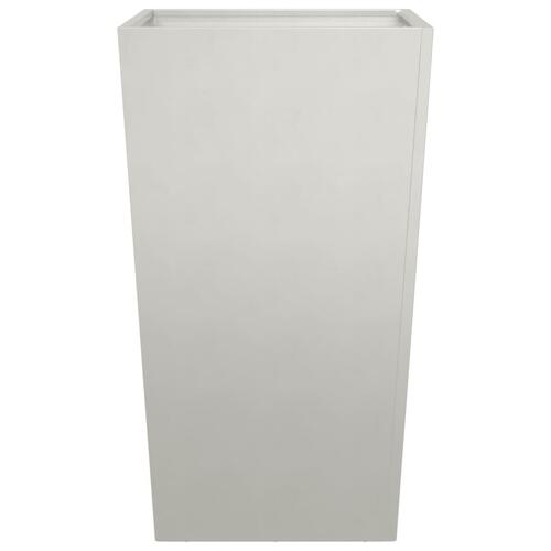 Plantekasser 2 stk. 45x45x75 cm rustfrit stål
