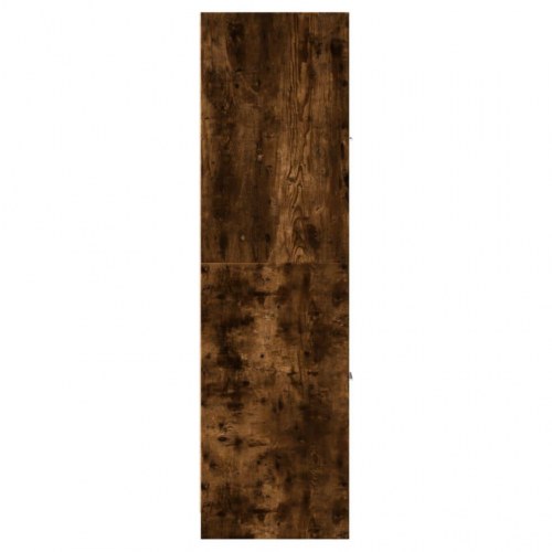 Apotekerskab 30×41×144,5 cm i konstrueret træ - røget egetræsfarve