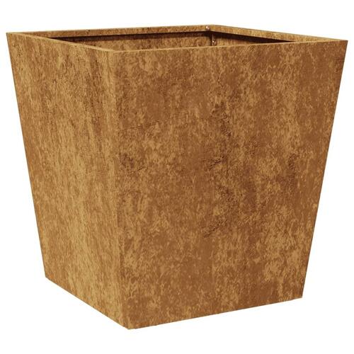 Havekrukker 2 stk. 40x40x40 cm i vejrbestandigt stål