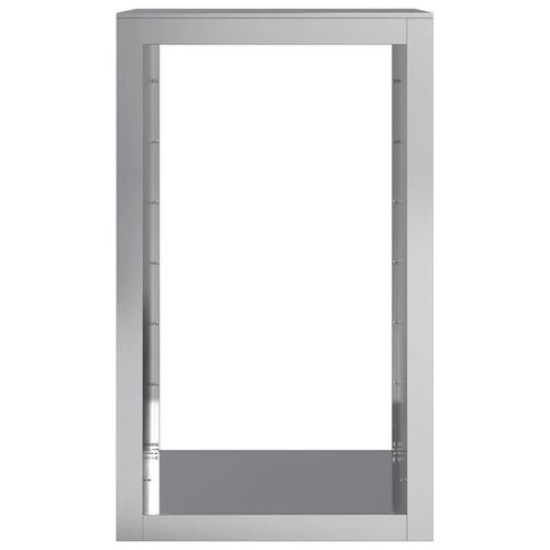 Brændestativ 60x40x100 cm galvaniseret stål