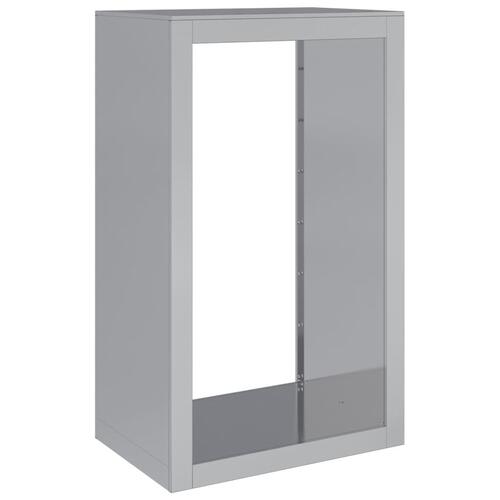 Brændestativ 60x40x100 cm galvaniseret stål
