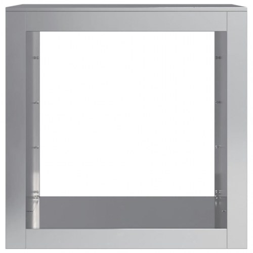 Brændestativ 60 × 40 × 60 cm - galvaniseret stål
