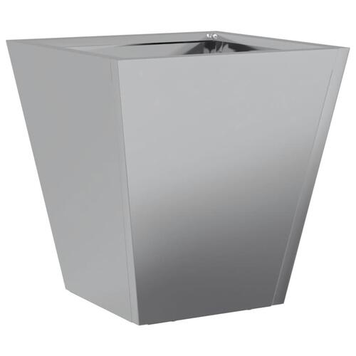 Plantekrukke 30x30x30 cm galvaniseret stål