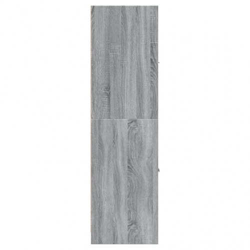 Apotekerskab 30×41×144,5 cm - grå sonoma-eg, konstrueret træ
