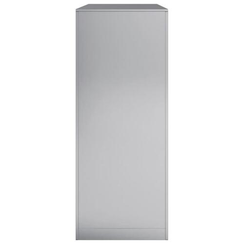 Brændestativ 100x40x100 cm galvaniseret stål