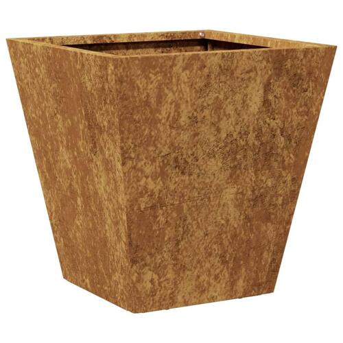 Havekrukker 2 stk. 30x30x30 cm i vejrbestandigt stål
