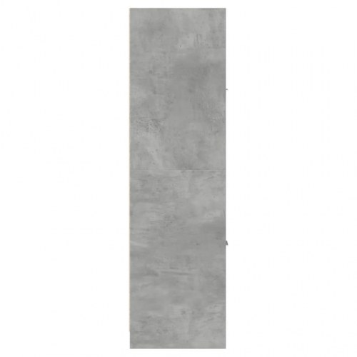 Apotekerskab 30×41×144,5 cm i konstrueret træ - betongrå