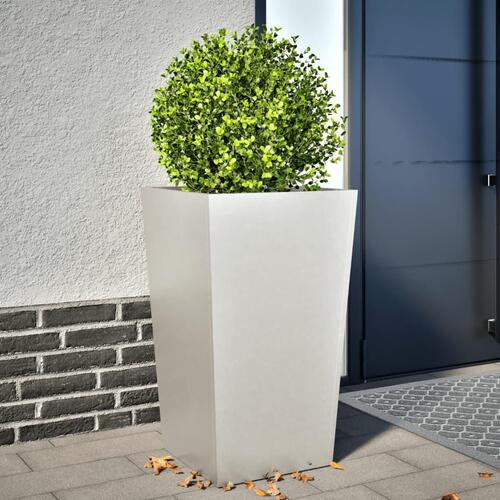 Plantekrukke 45x45x75 cm rustfrit stål