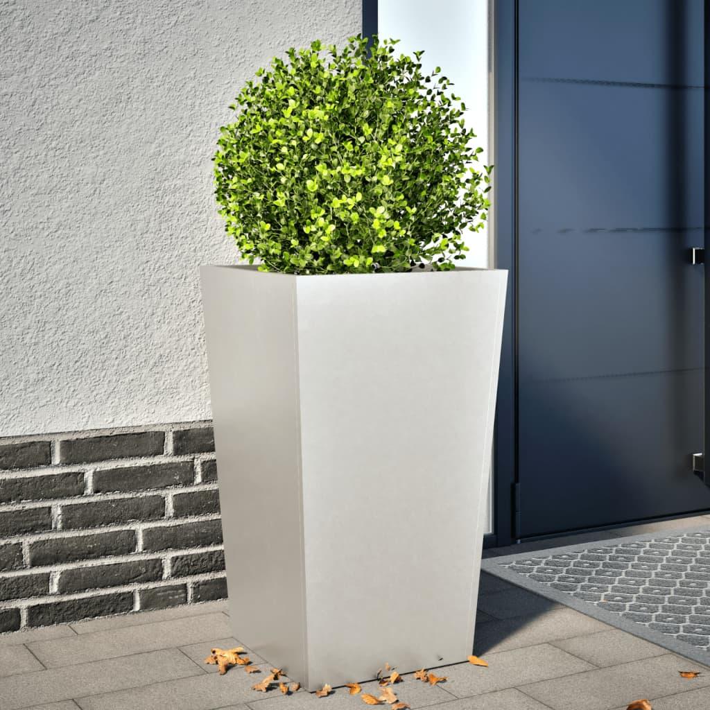 Plantekrukke 45x45x75 cm rustfrit stål