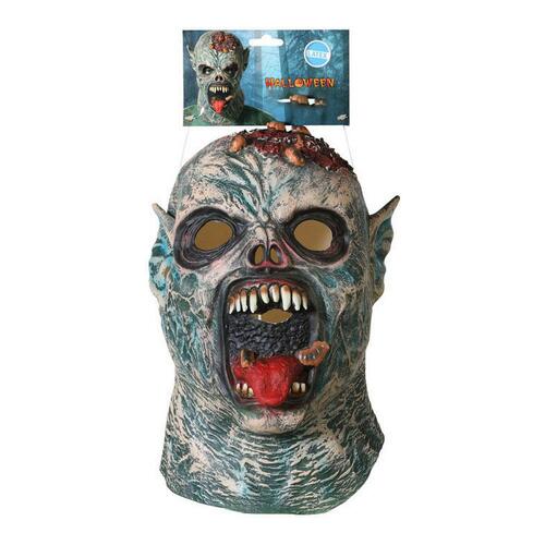 Maske Halloween Monster Grå