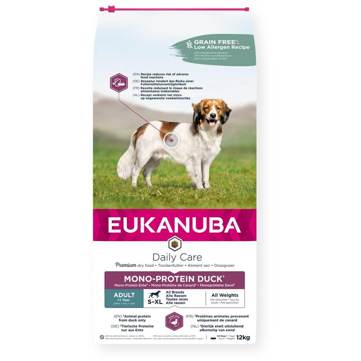 Foder Eukanuba Daily Care Mono-Protein Adult All Breed Duck And 12 kg