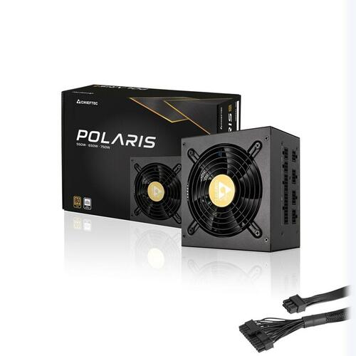 Strømforsyning Chieftec Polaris 650 W 80 Plus Gold RoHS modulær