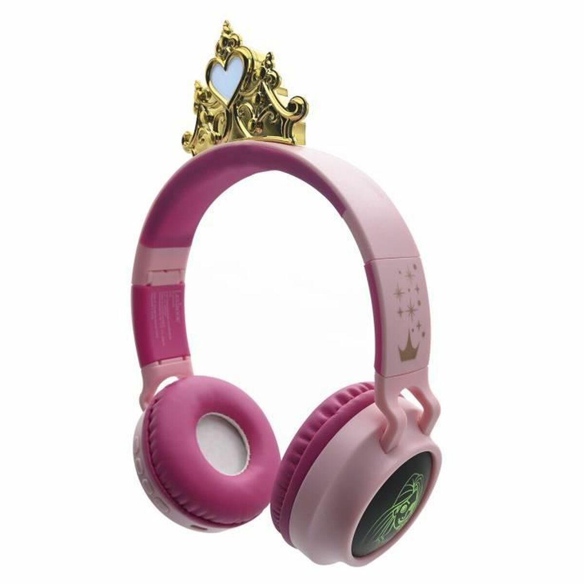 Lexibook Bluetooth-hovedtelefoner Disney Princess - Pink billede