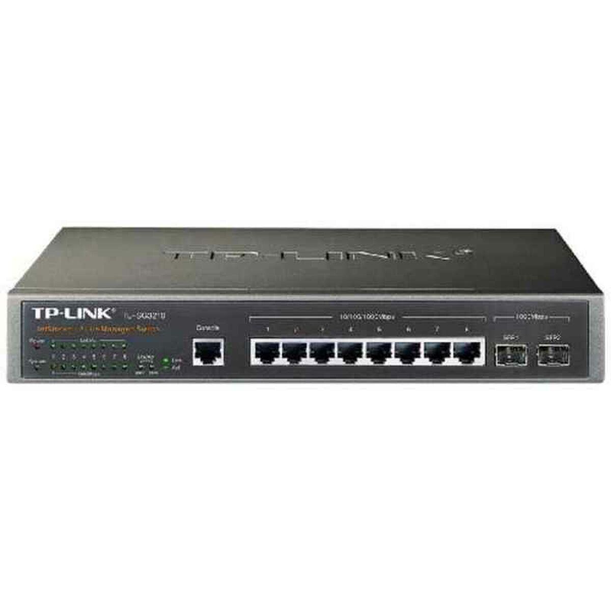 TP-Link TL-SG3210 gigabit switch, 8 porte + 2 SFP billede