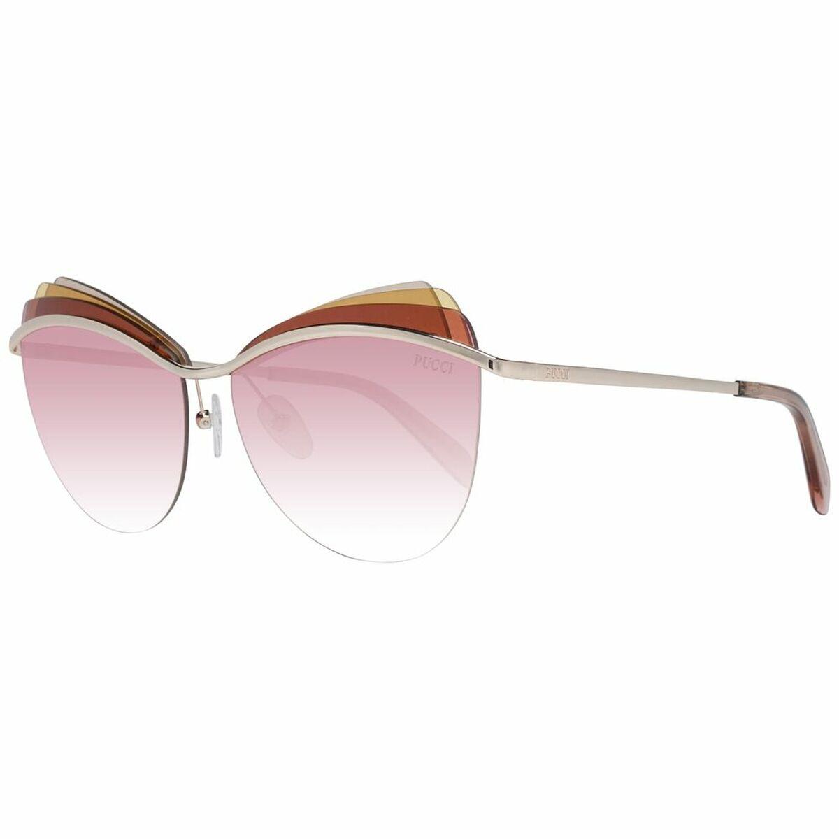 Emilio Pucci solbriller til kvinder EP0112 5928T - cat-eye med rosa glas