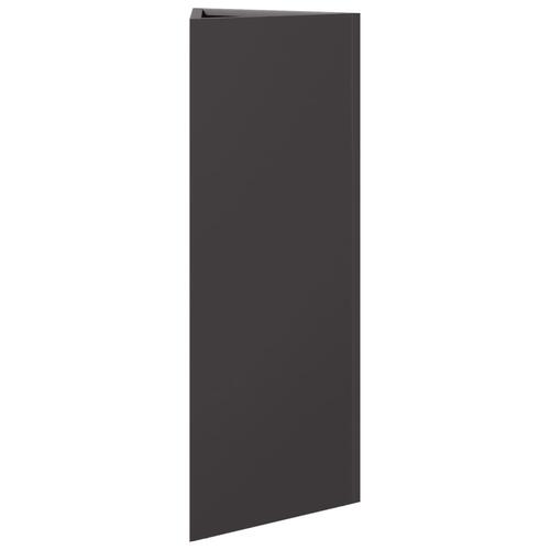 Plantekrukke 30x26x75 cm trekantet stål sort
