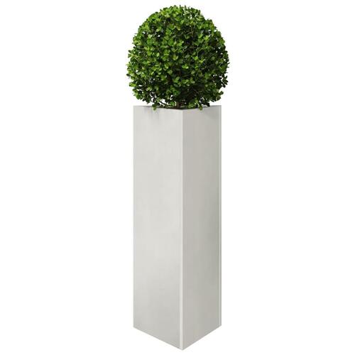 Plantekrukker 2 stk. 30x26x75 cm trekantet rustfrit stål sort