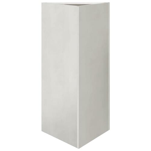 Plantekrukke 40x34,5x70 cm trekantet rustfrit stål