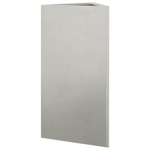 Plantekrukke 40x34,5x70 cm trekantet rustfrit stål