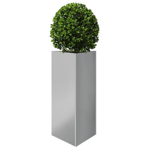 Plantekasse 40x40x75 cm trekantet galvaniseret stål